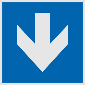 Custom Mandatory: Down arrow